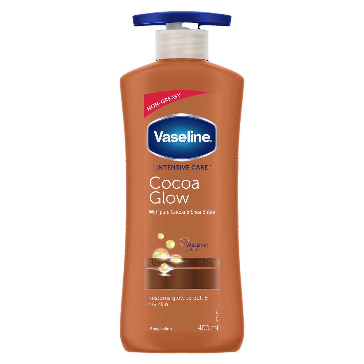 VASELINE INTENSIVE CARE COCOA RADIANT - NON-GREASY COCOA BUTTER