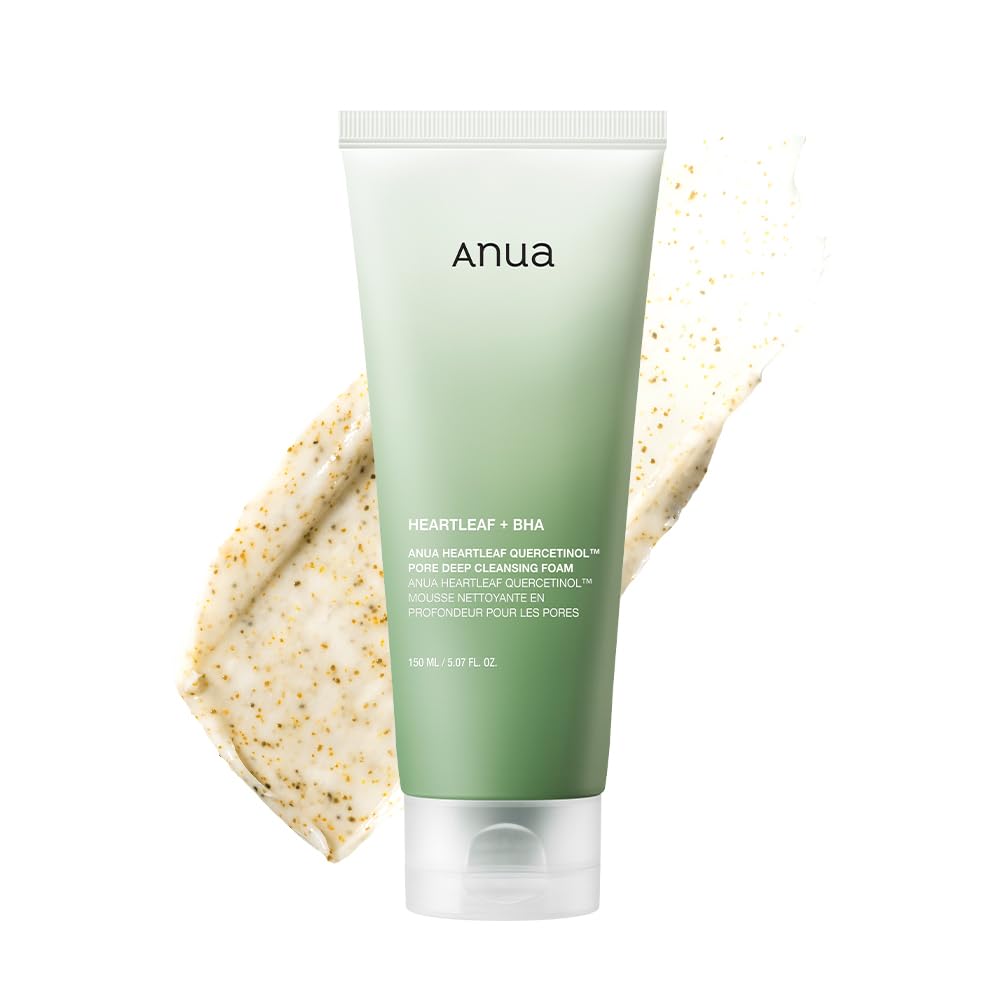 ANUA HEARTLEAF + BHA PORE DEEP CLEANSING FOAM