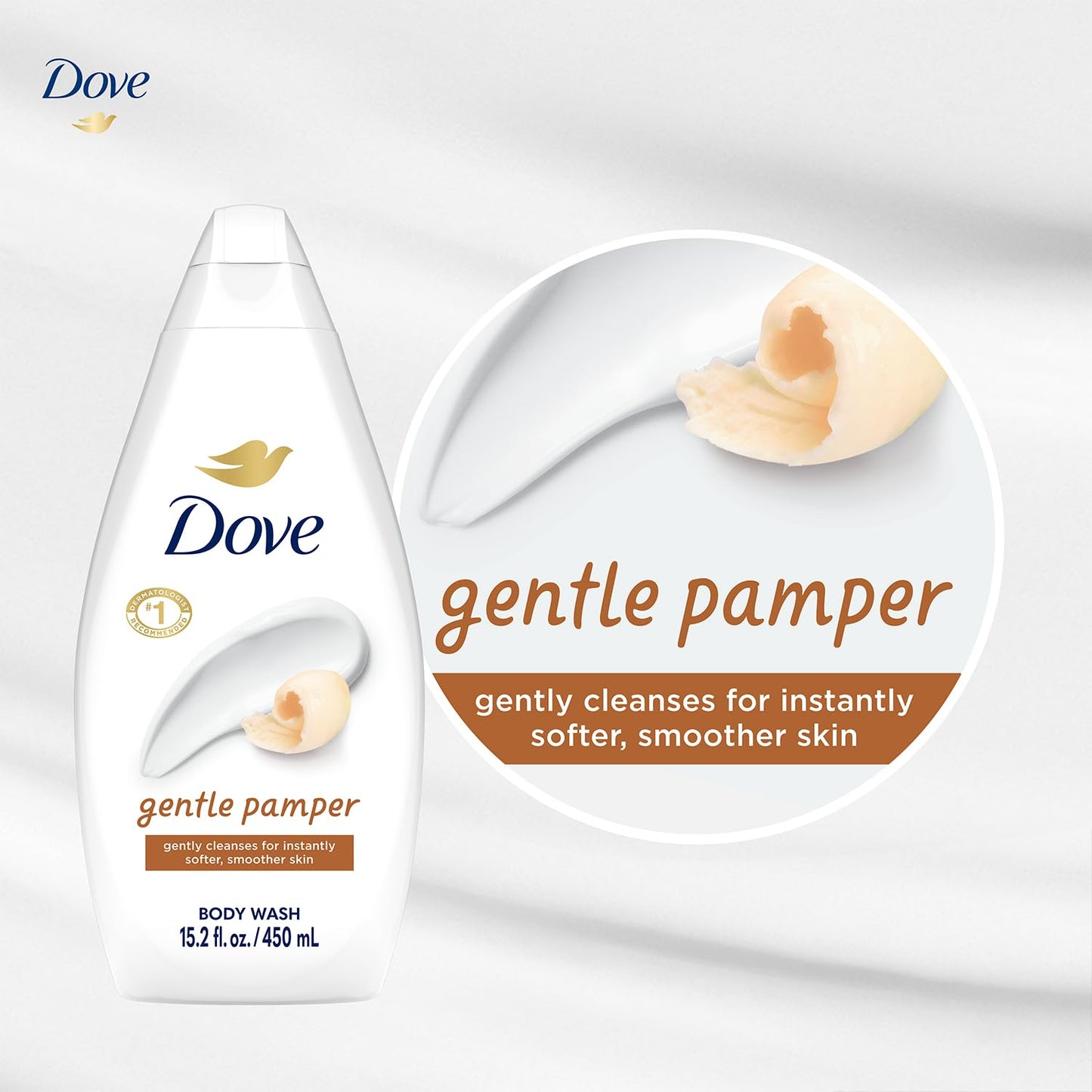 DOVE GENTLE PAMPER BODY WASH