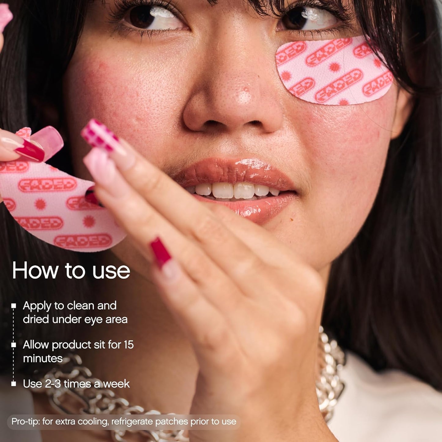 FADED TOPICALS BRIGHTENING EYE MASKS