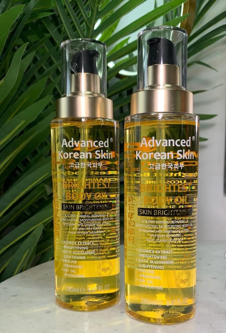 Advanced Korean body oil