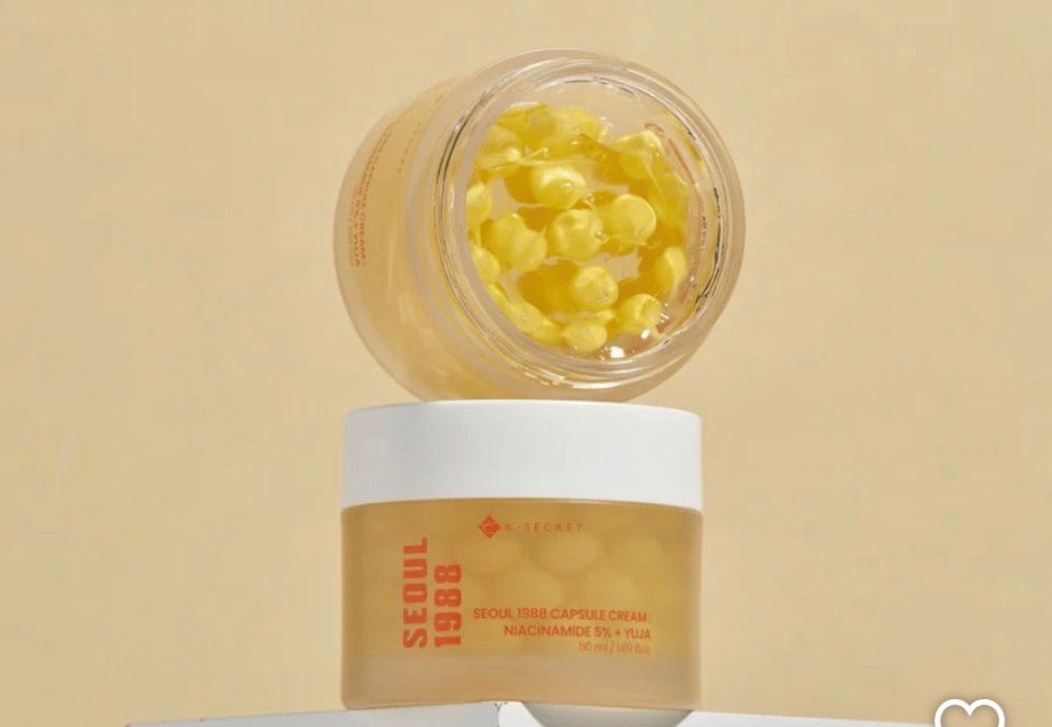 K-Secret Seoul 1988 Niacinamide 5% + Yuja Capsule Cream