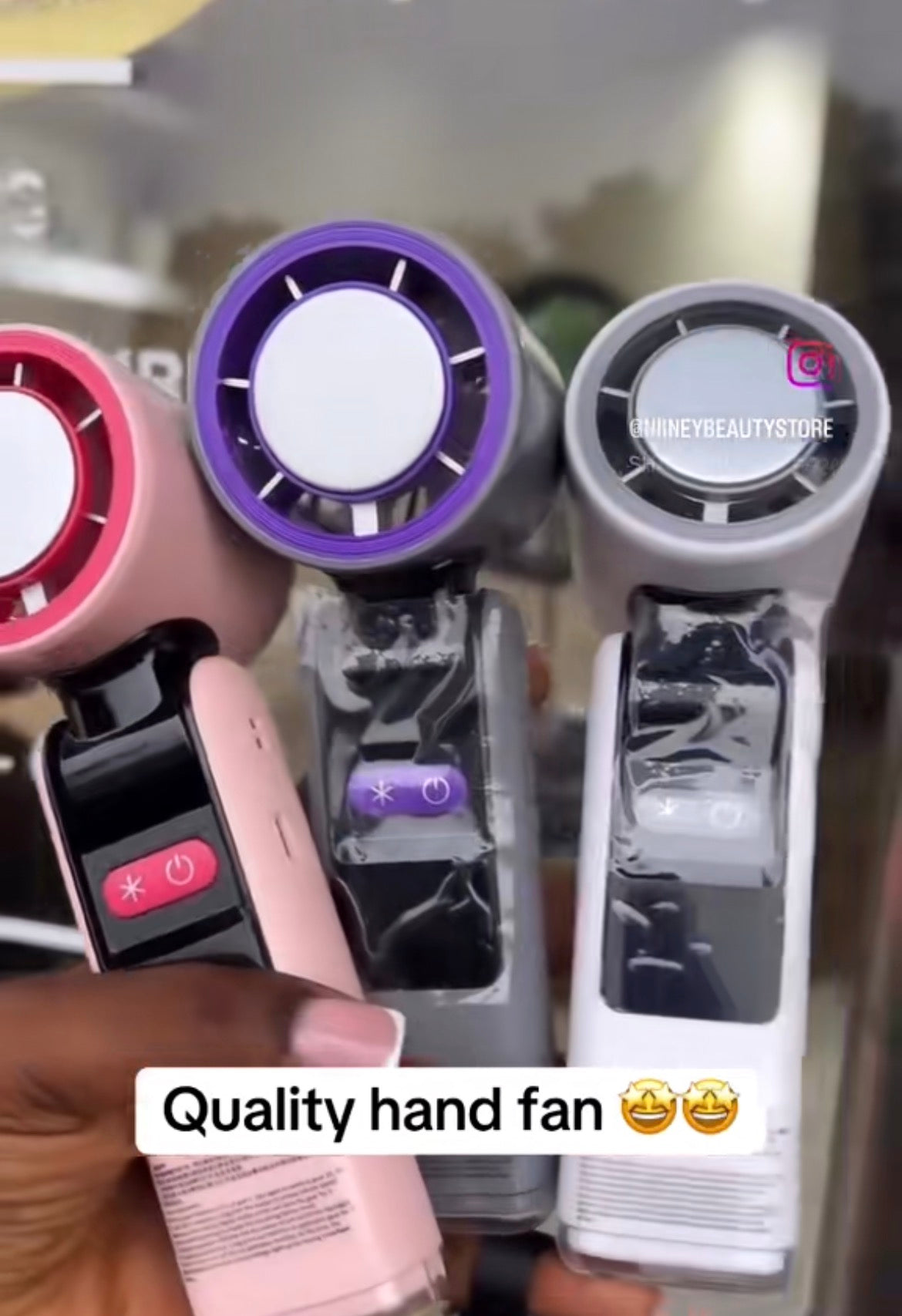 Handheld fan