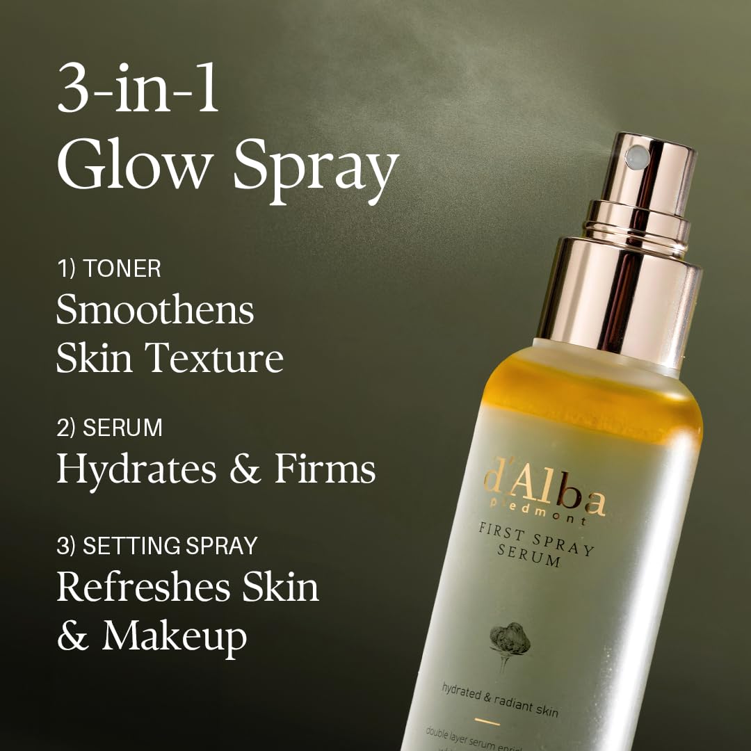 d'alba first spray serum