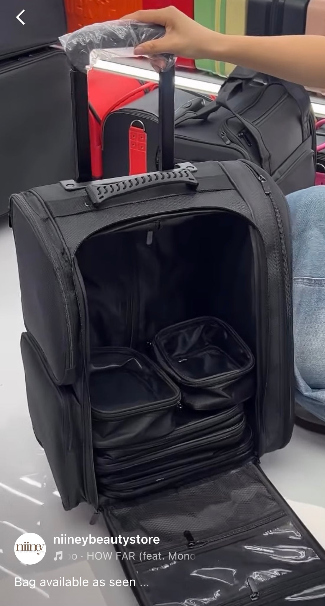 Y21 MAKEUP TROLLEY BAG