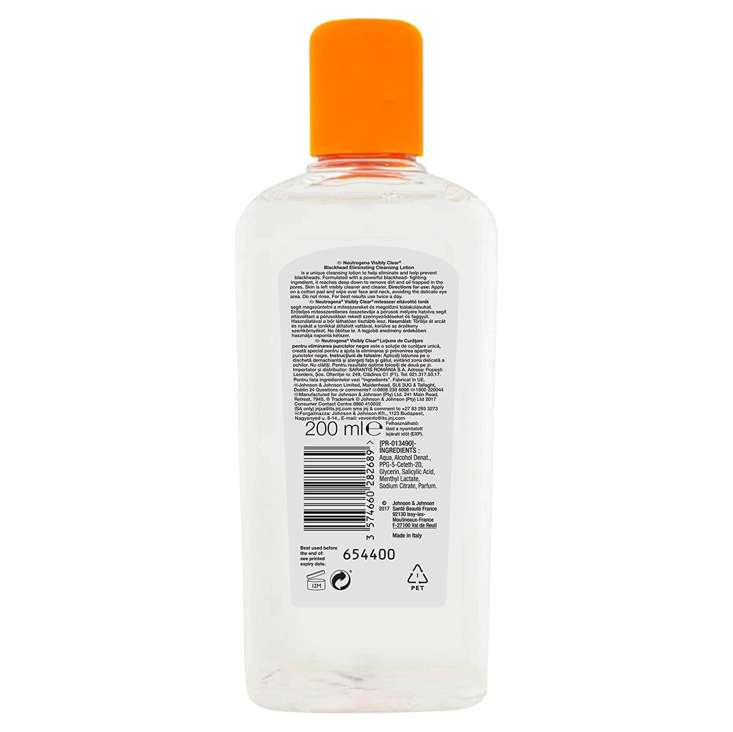 NEUTROGENA BLACKHEAD ELIMINATING CLEANSING TONER