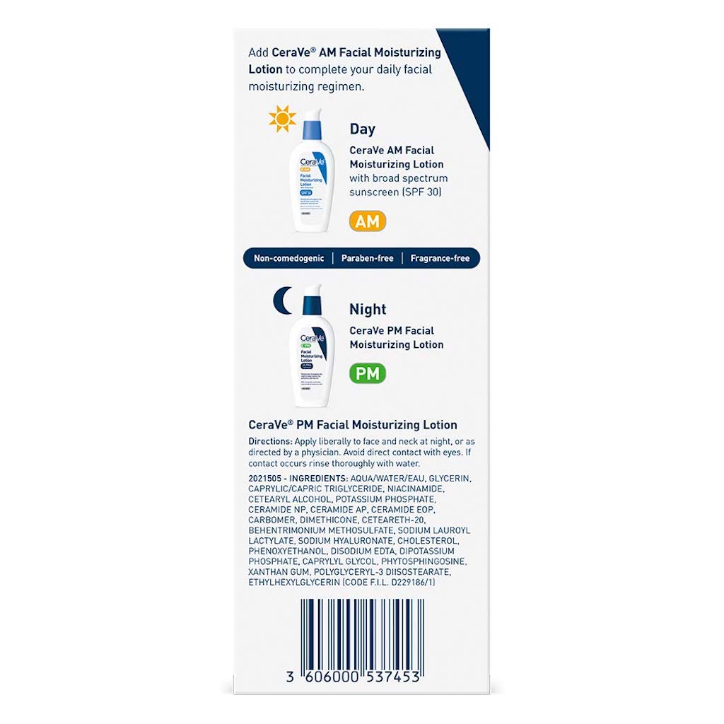 CERAVE PM FACIAL MOISTURIZING LOTION | NIGHT CREAM BIG SIZE