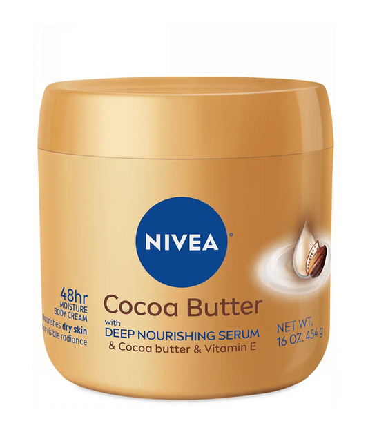 NIVEA COCOA BUTTER BODY CREAM WITH VITAMIN E