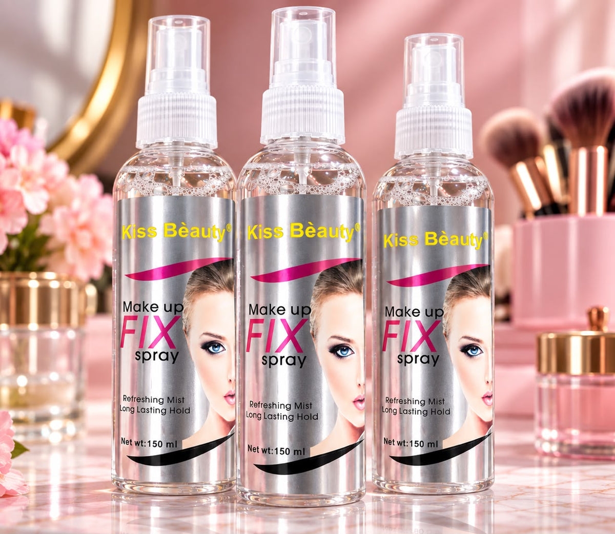 Kiss beauty makeup fix spray