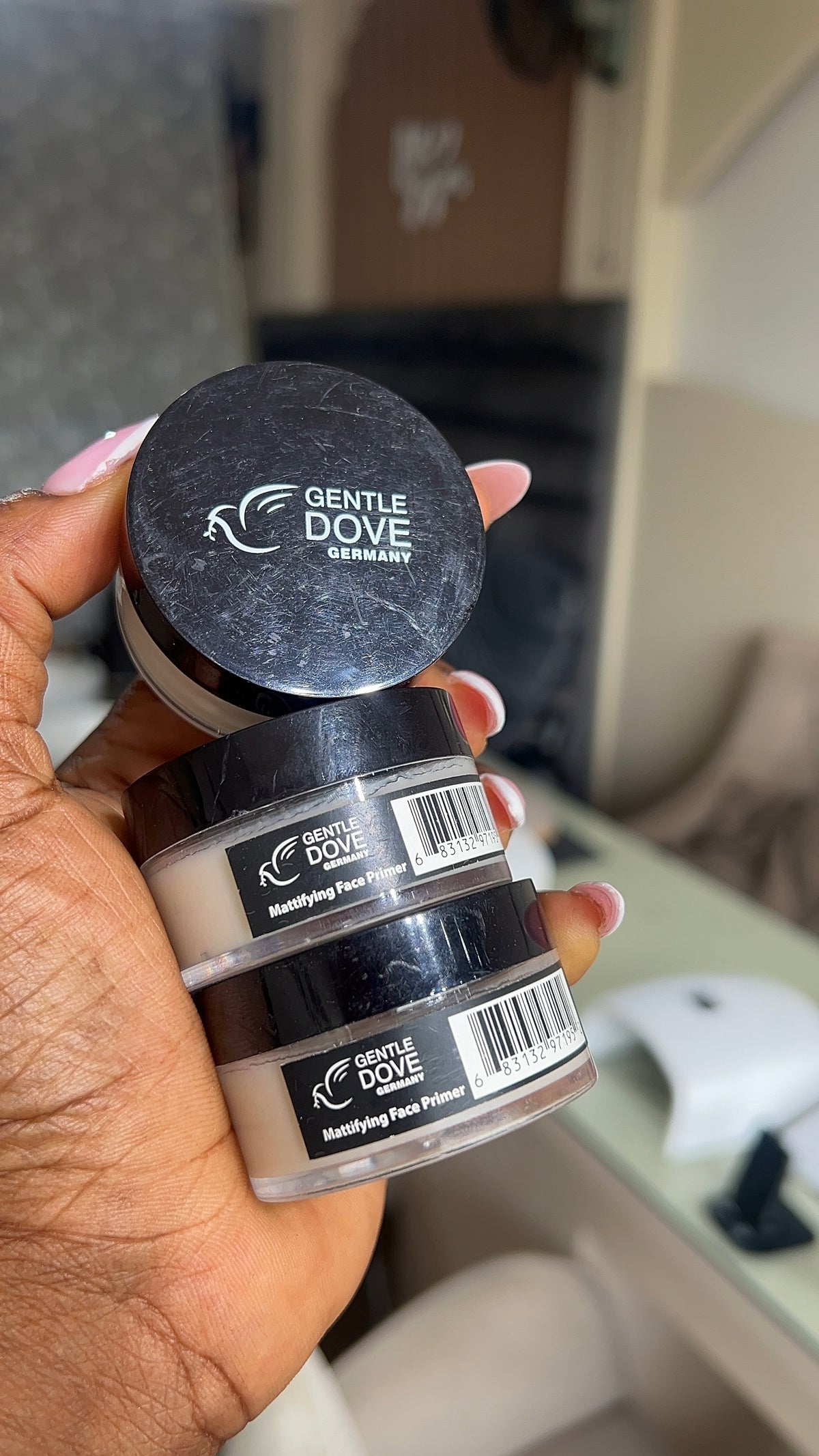 Dove matte primer