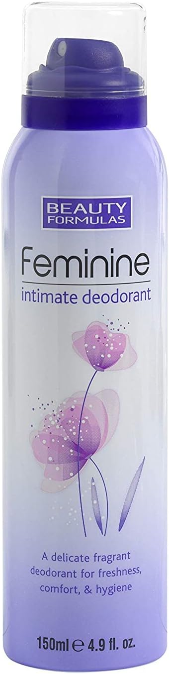 BEAUTY FORMULAS FEMININE INTIMATE DEODORANT