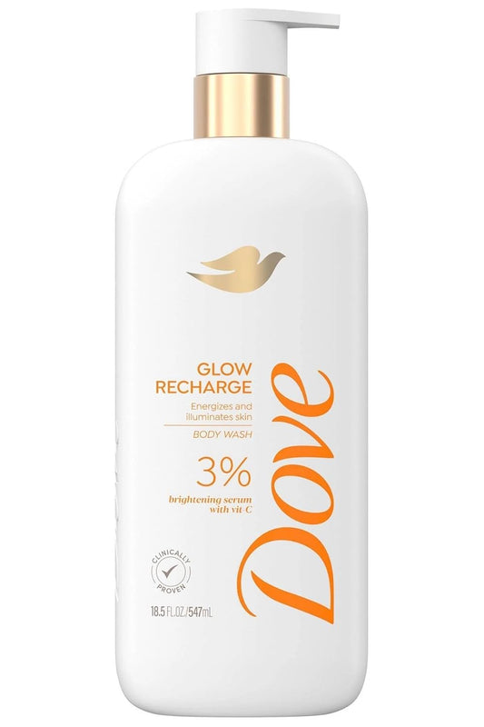 DOVE - GLOW RECHARGE 3% BODY WASH
