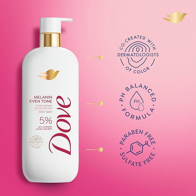 DOVE MELANIN EVEN TONE 5% PRO-CERAMIDE SERUM WITH BHA