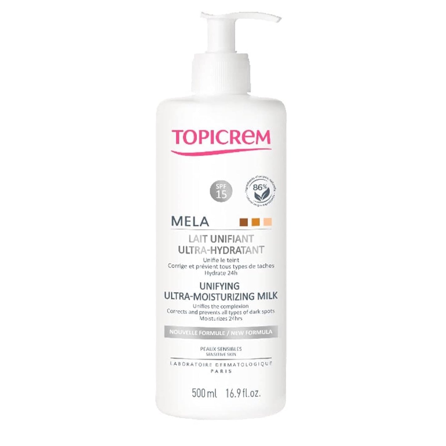 EMELA TOPICREM MELA LIGHTENING ULTRA MOISTURIZING MILK