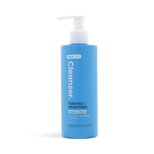 FACE FACTS PURIFIES + BRIGHTENS FOAMING NIACINAMIDE CLEANSER