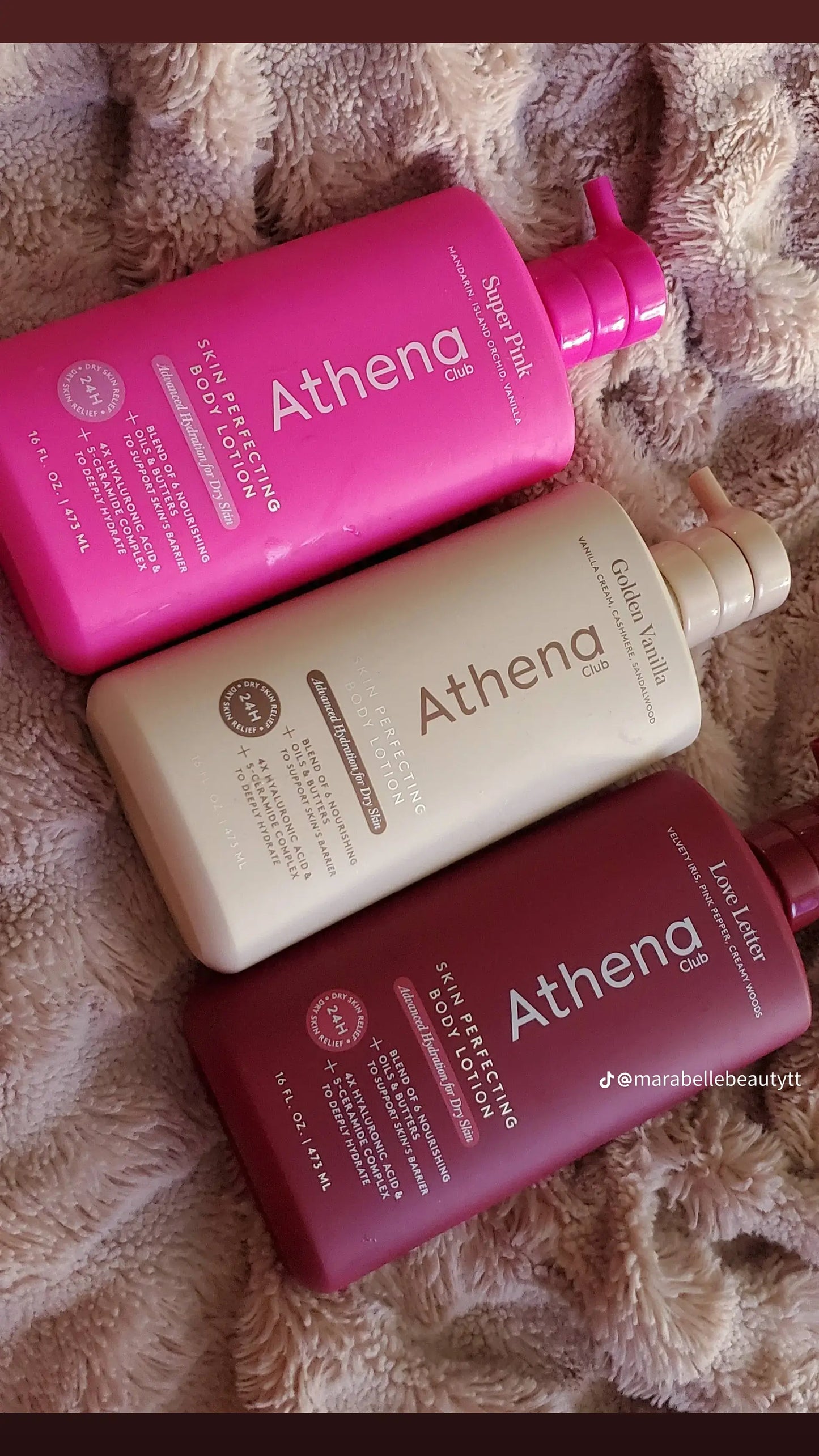 Athena skin perfecting body lotion