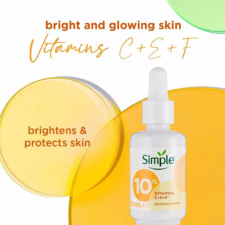 SIMPLE 10% VITAMIN C+E+F BOOSTER SERUM