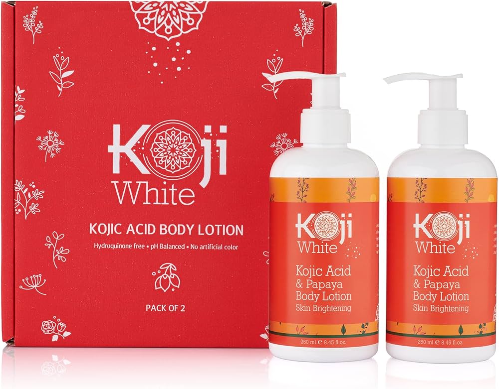 KOJI WHITE KOJIC ACID & PAPAYA BODY LOTION