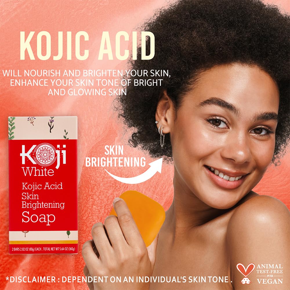 KOJI - WHITE KOJIC ACID SKIN BRIGHTENING SOAP