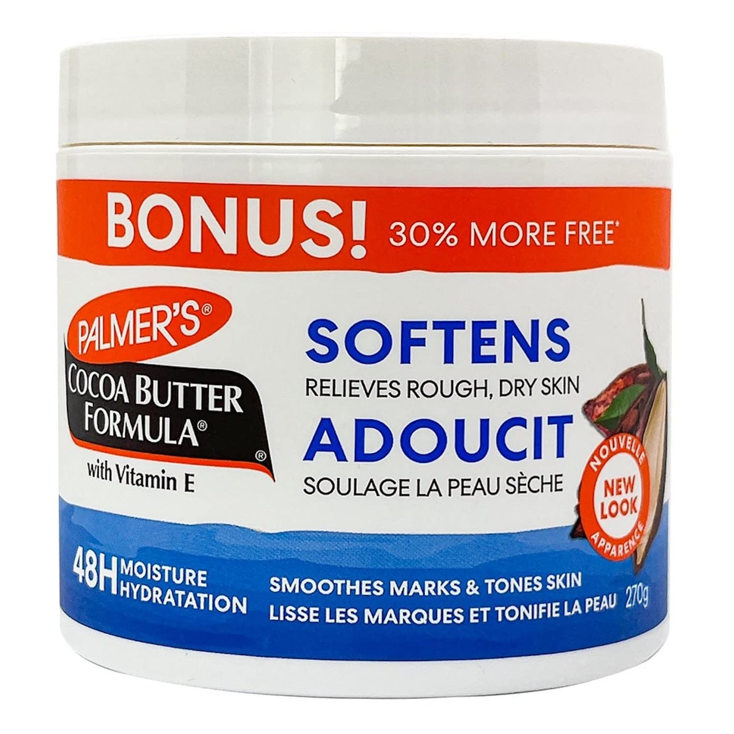 PALMER'S COCOA BUTTER WITH VITAMIN E BONUS SIZE JAR