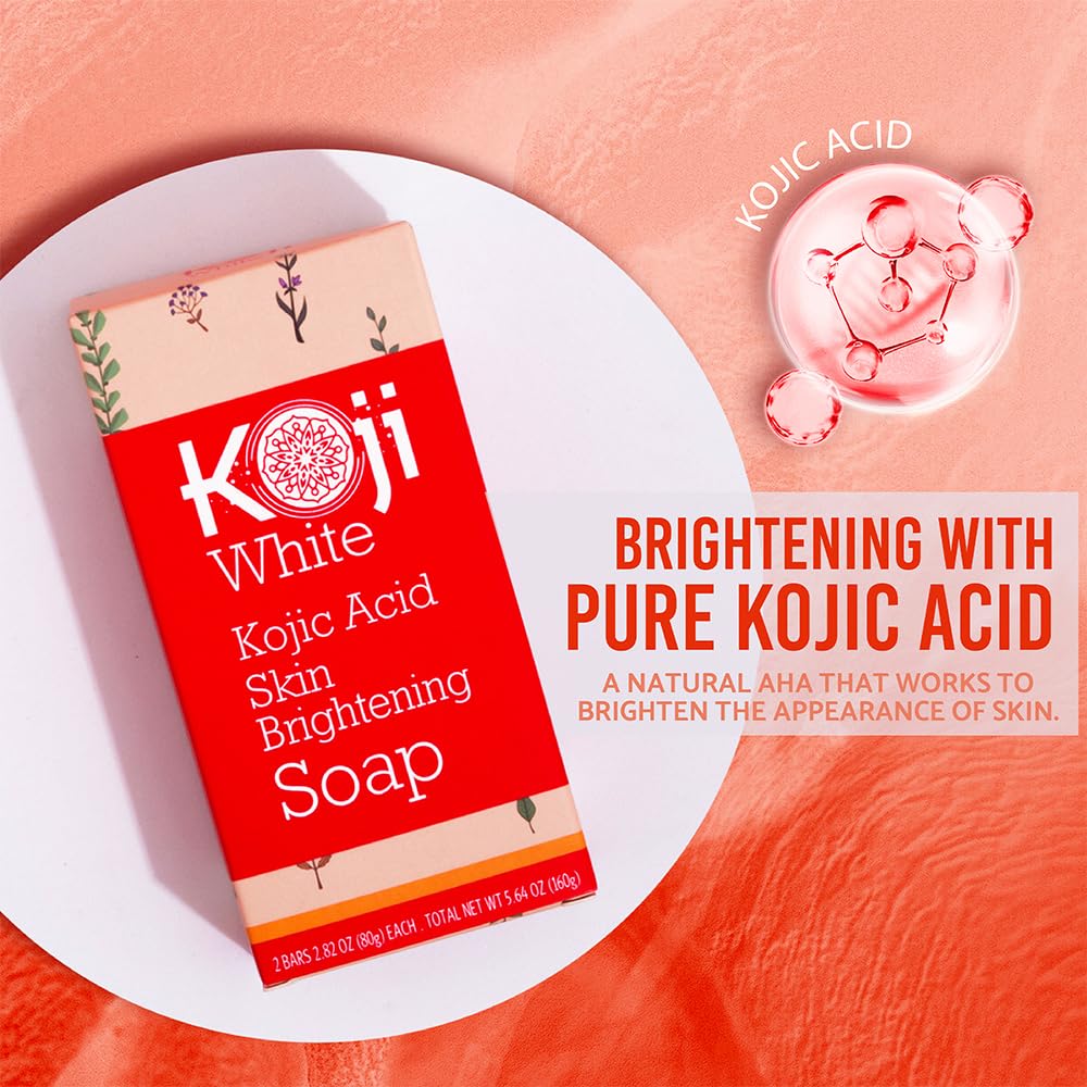 KOJI - WHITE KOJIC ACID SKIN BRIGHTENING SOAP