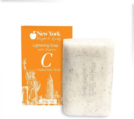 NEW YORK VITAMIN C EXFOLIATING LIGHTENING SOAP + HYALURONIC ACID