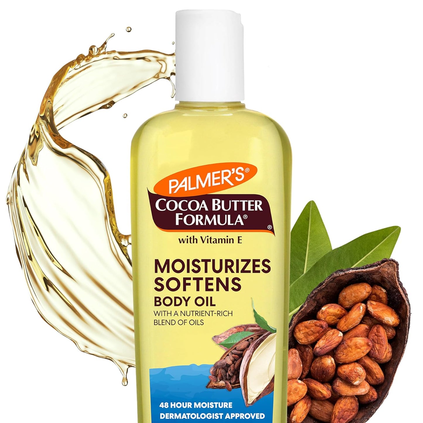 PALMER'S MOISTURIZES SOFTENS BODY OIL WITH VITAMIN E