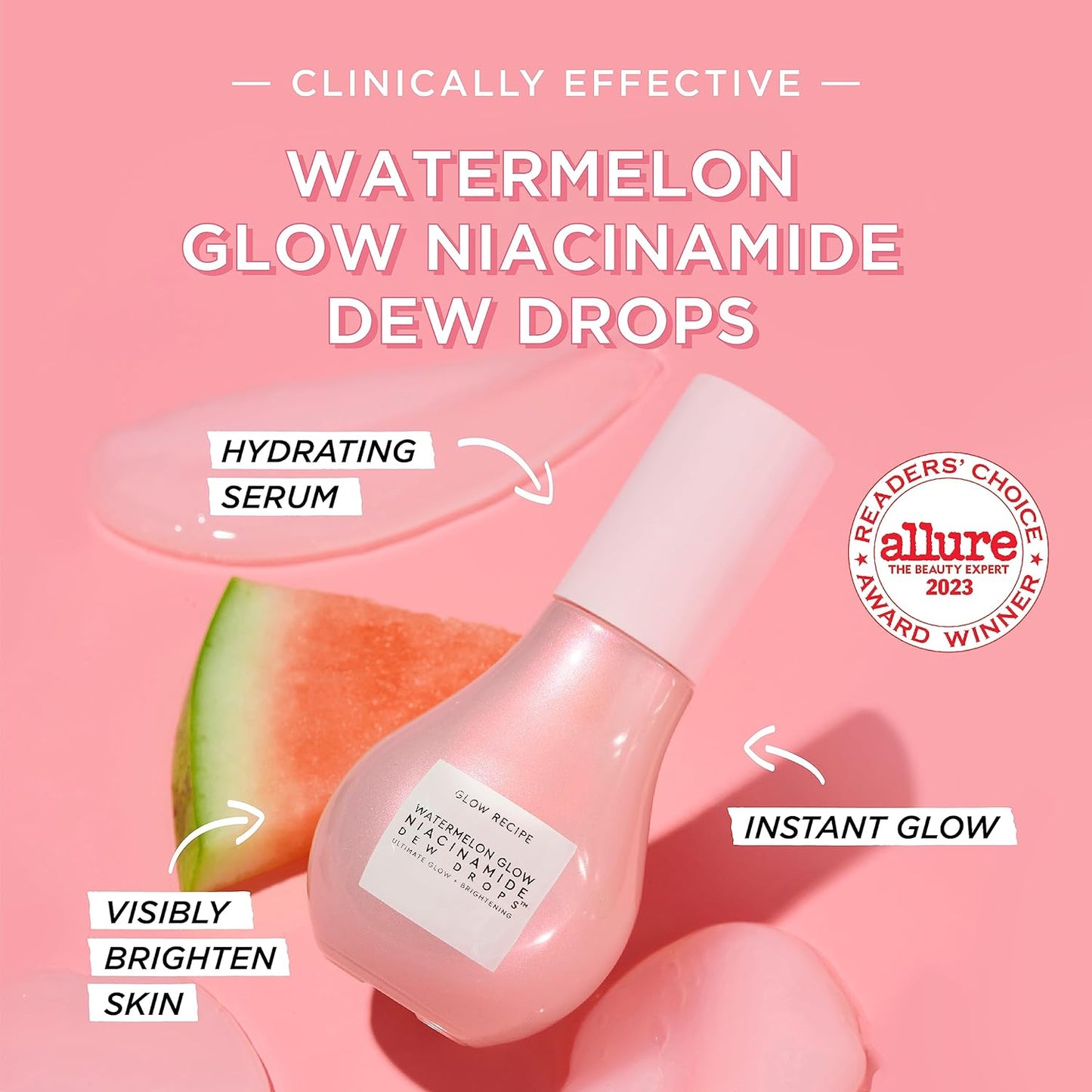 GLOW RECIPE - WATERMELON GLOW NIACINAMIDE DEW DROPS