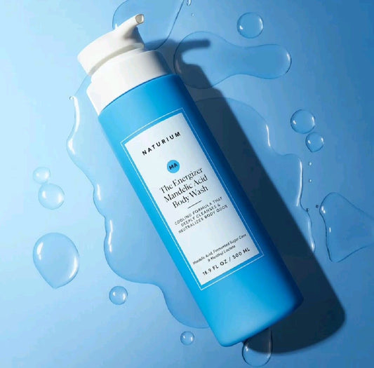 Naturium mandelic energize body wash