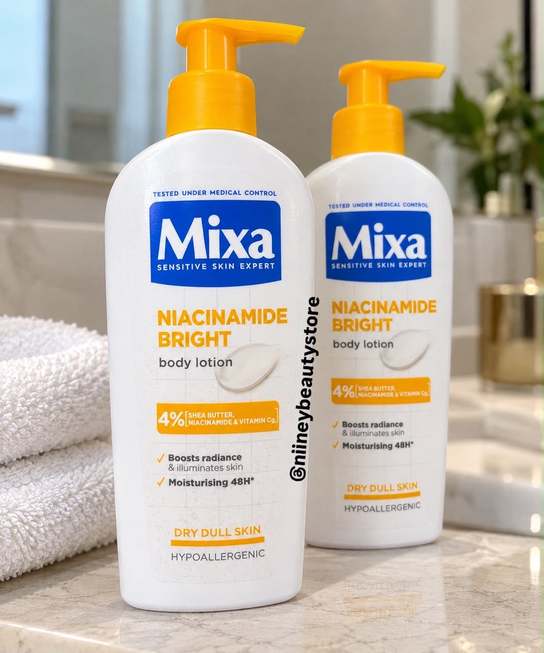 Mixa niacinamide bright lotion
