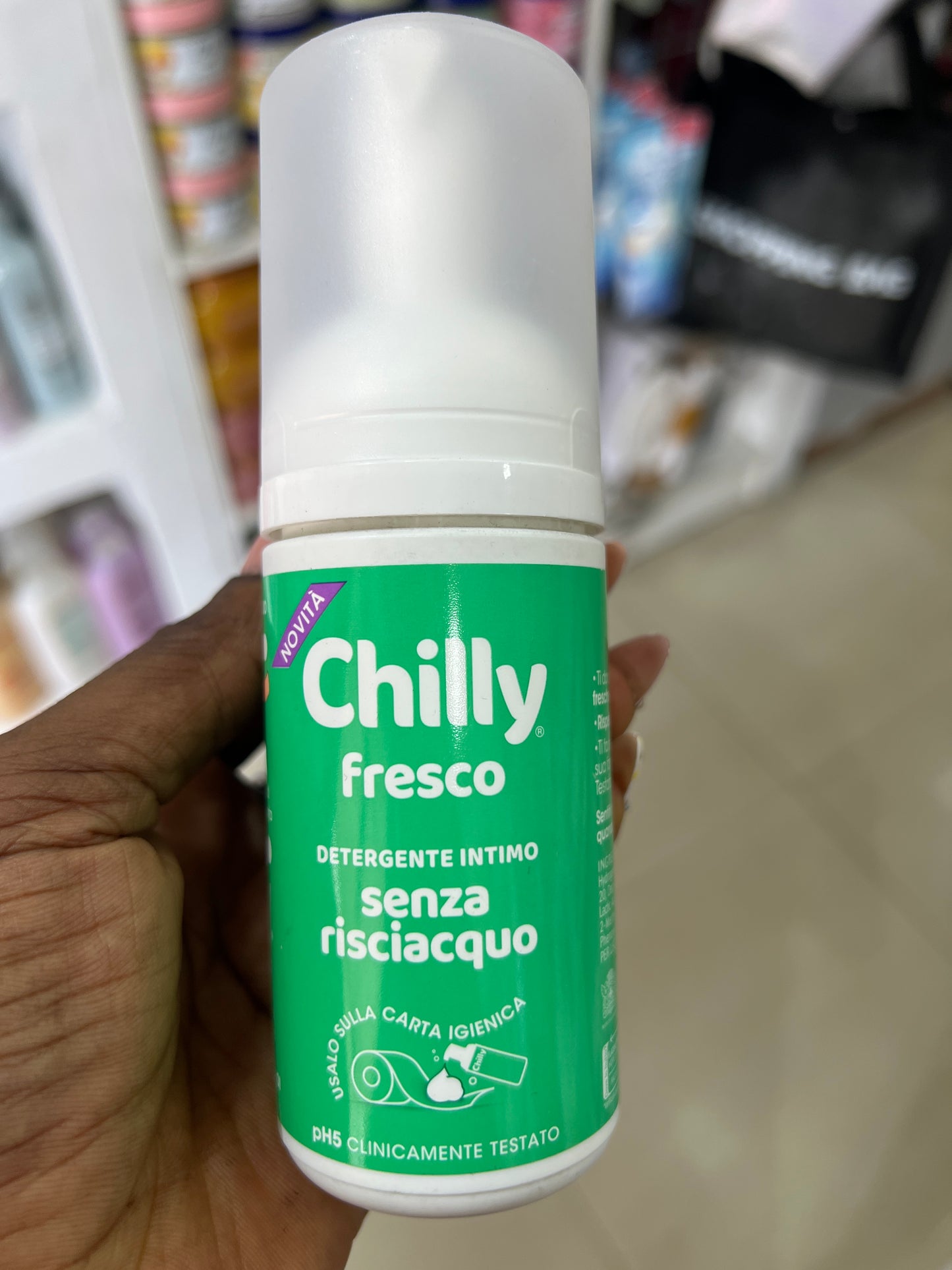Chilly fresco intimo
