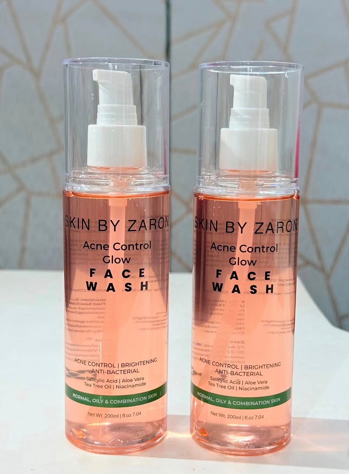 Skin by Zaron acne face wash