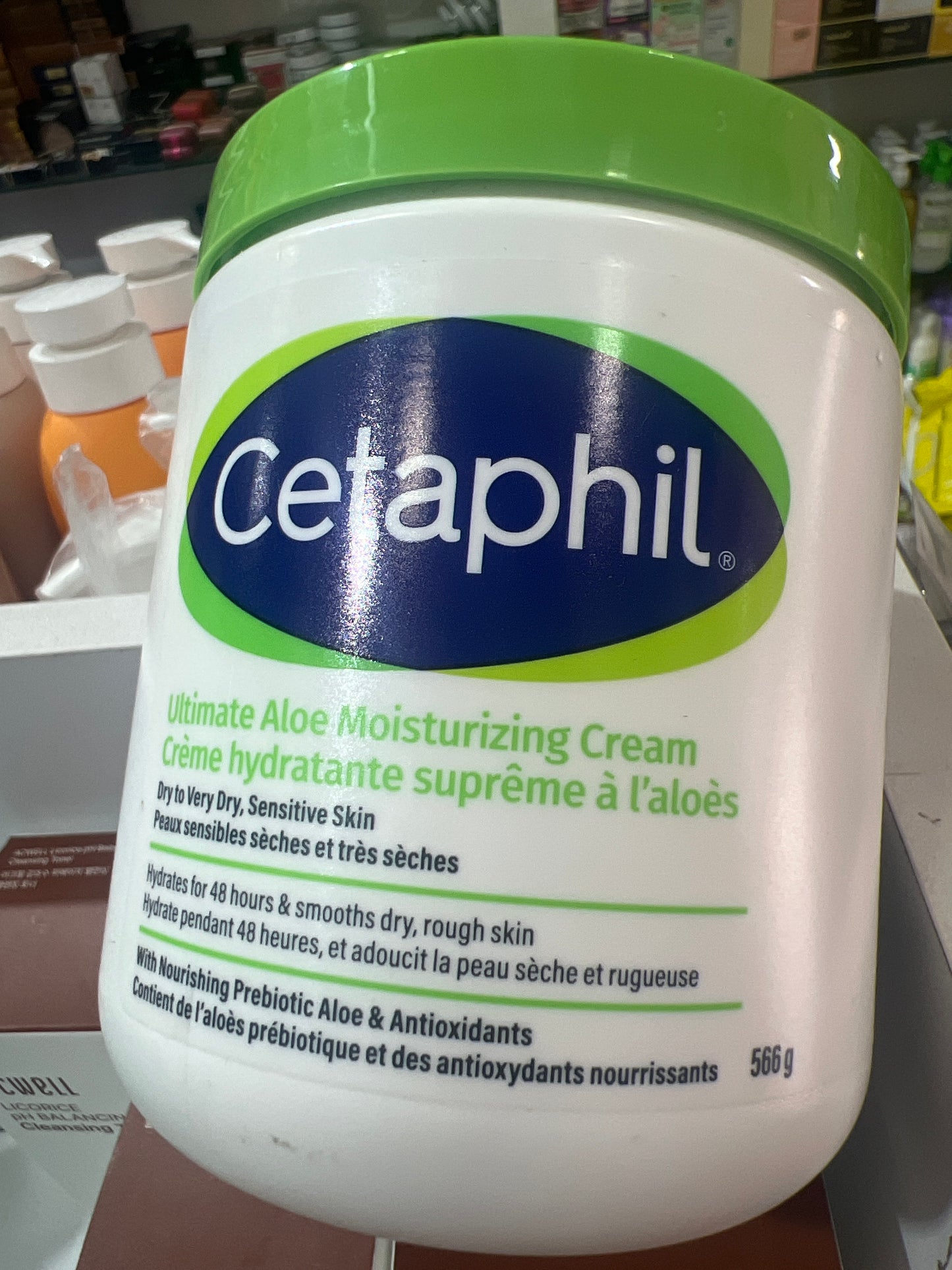 CETAPHIL MOISTURIZING
CREAM ULTIMATE WITH PREBIOTIC