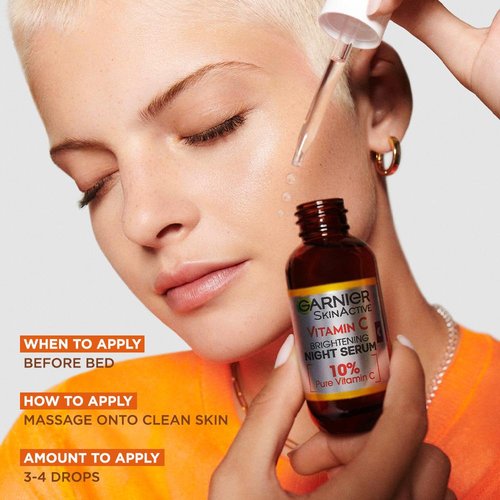 GARNIER SKINACTIVE - VITAMIN C BRIGHTENING NIGHT SERUM