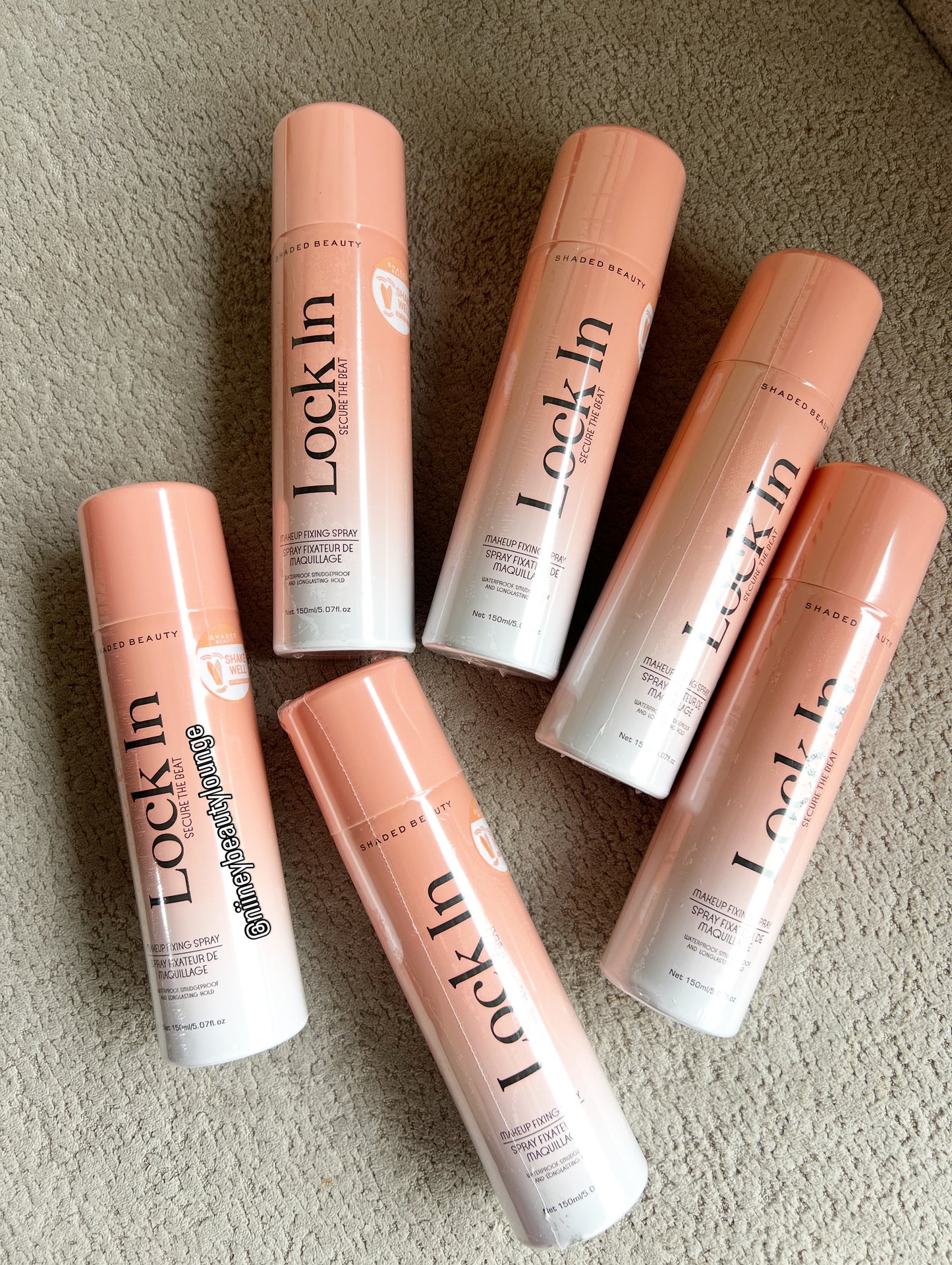 SHADED BEAUTY LOCK IN SECURE MAKEUP FIXING SPRAY