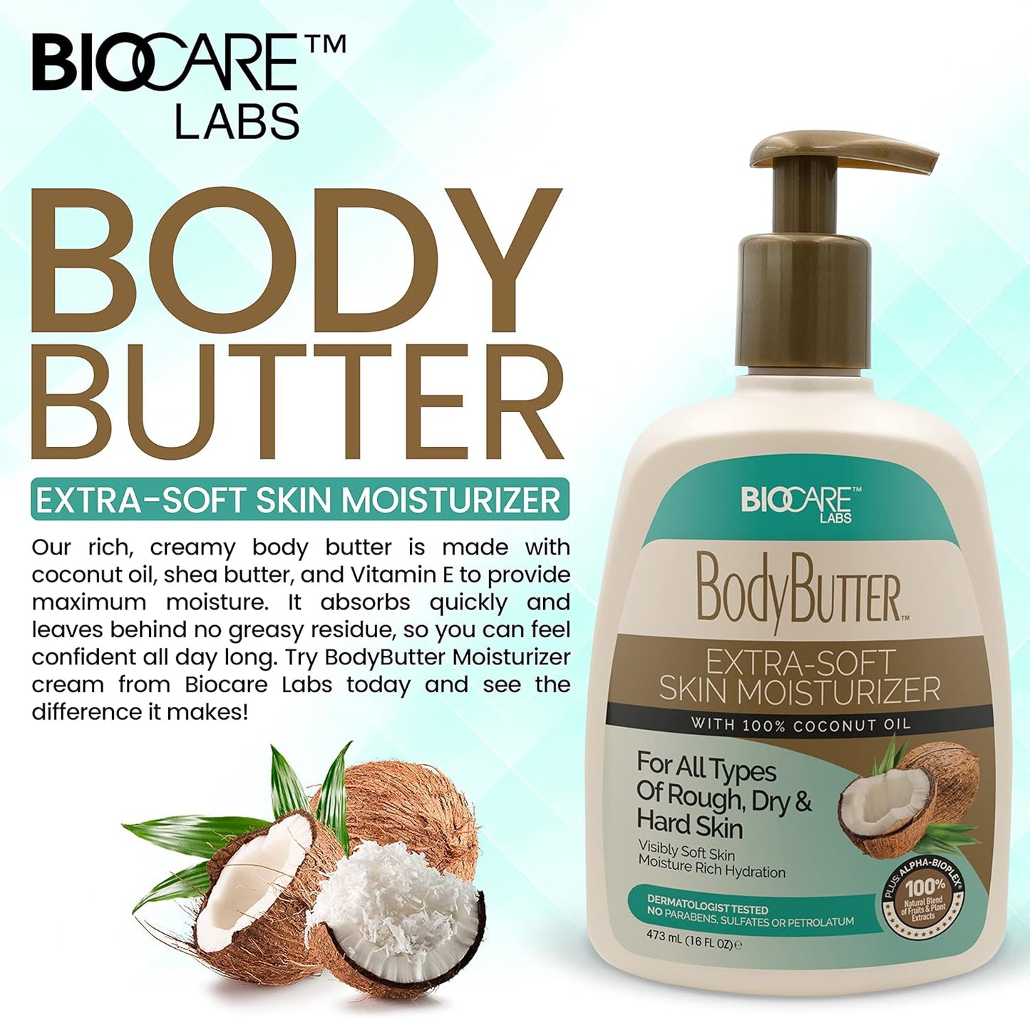 BIOCARE LABS MOISTURIZING BODY BUTTER