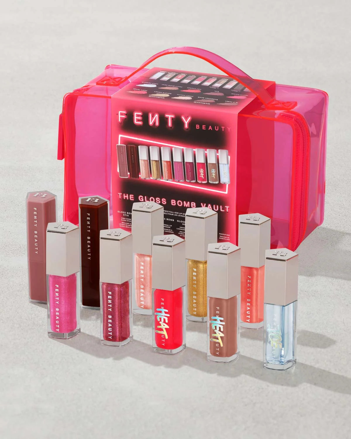FENTY GLOSS BOMB VAULT 10-PIECE FULL-SIZE LIP SET