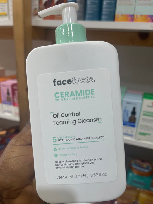 FACE FACTS CERAMIDE OIL CONTROL CLEANSER