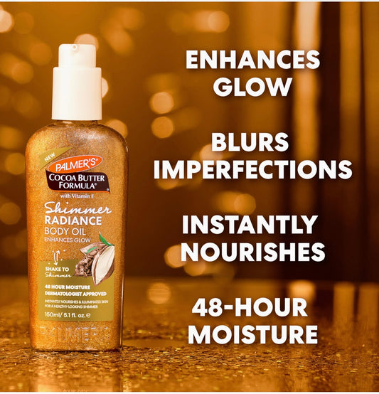 PALMER’S COCOA BUTTER SHIMMER’S RADIANCE BODY OIL