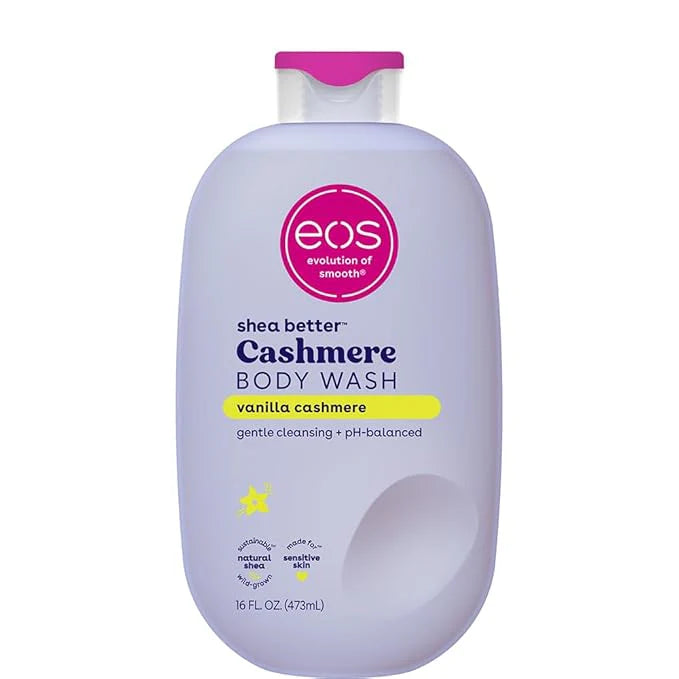 EOS SHEA BETTER+ VANILLA CASHMERE BODY WASH