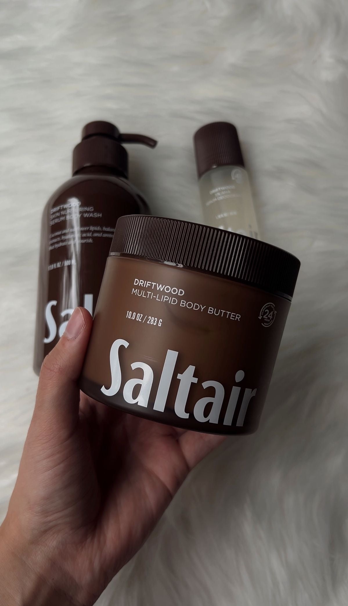 Saltair driftwood body butter