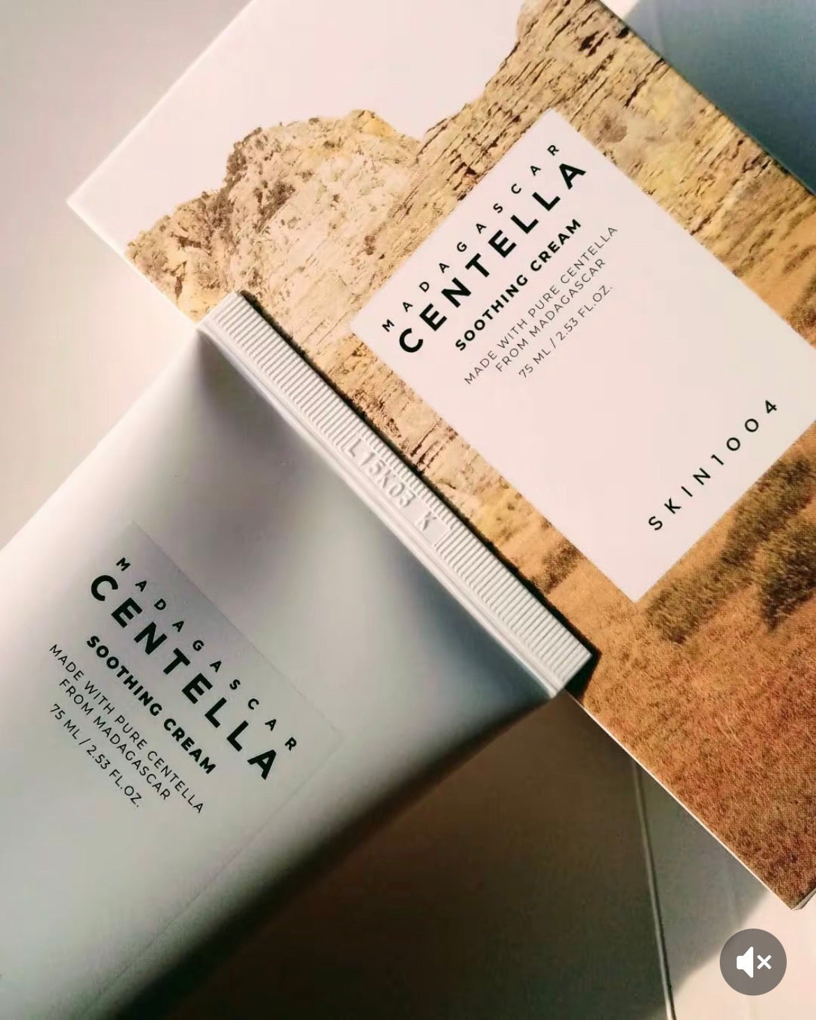 Centella soothing cream