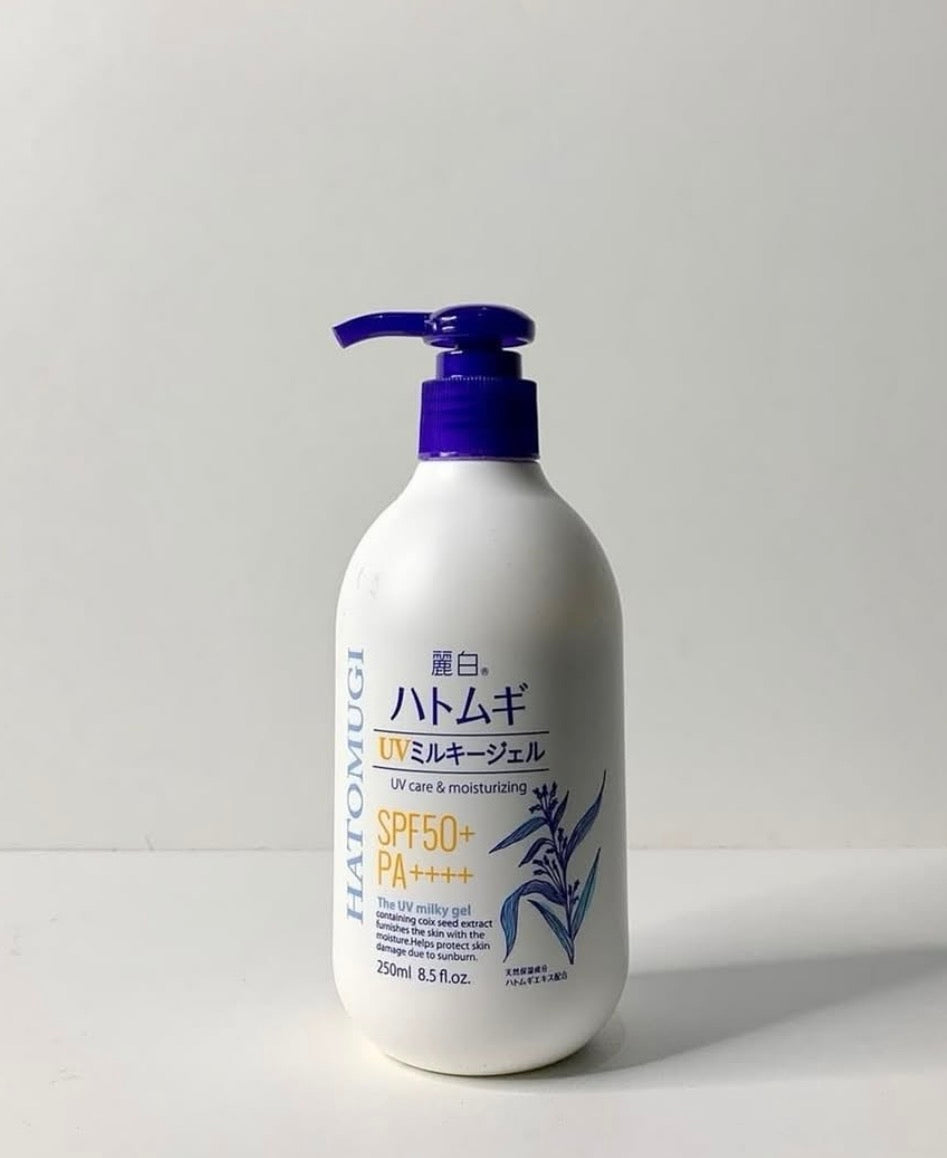 HATOMUGI UV MOISTURIZING GEL SPF 50+