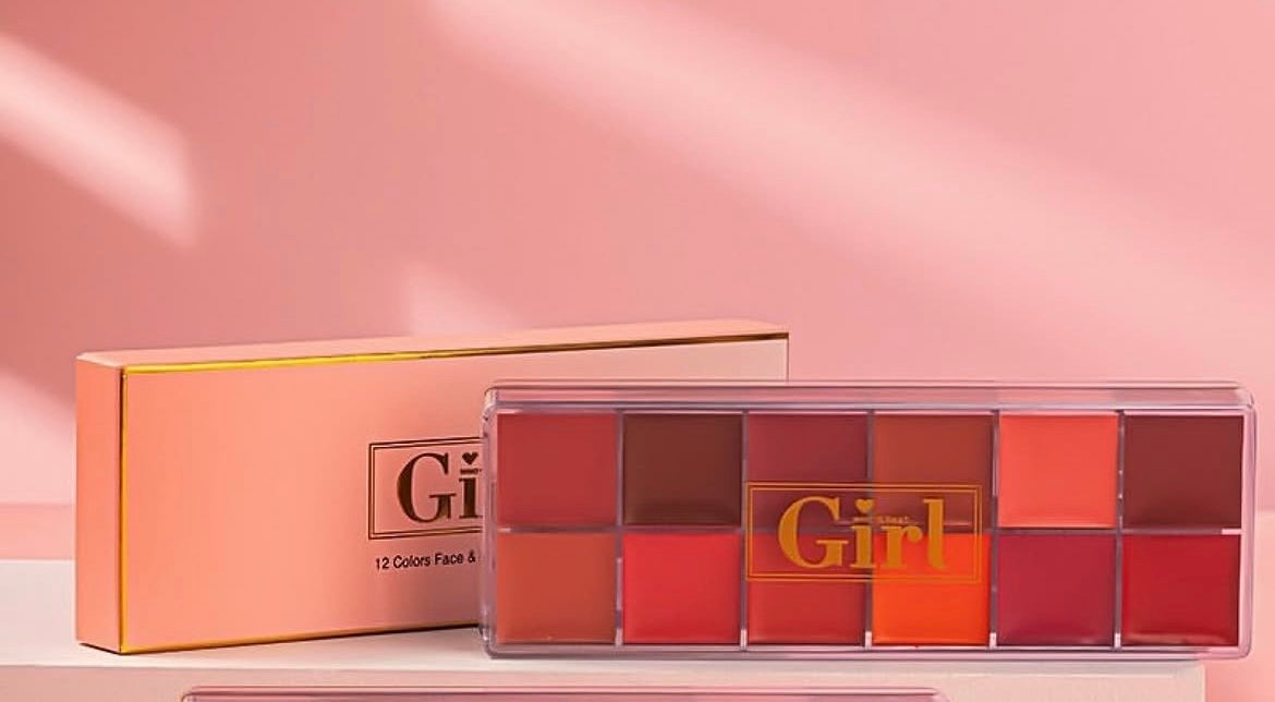 Who’s that girl face and lip paint case