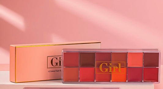 Who’s that girl face and lip paint case