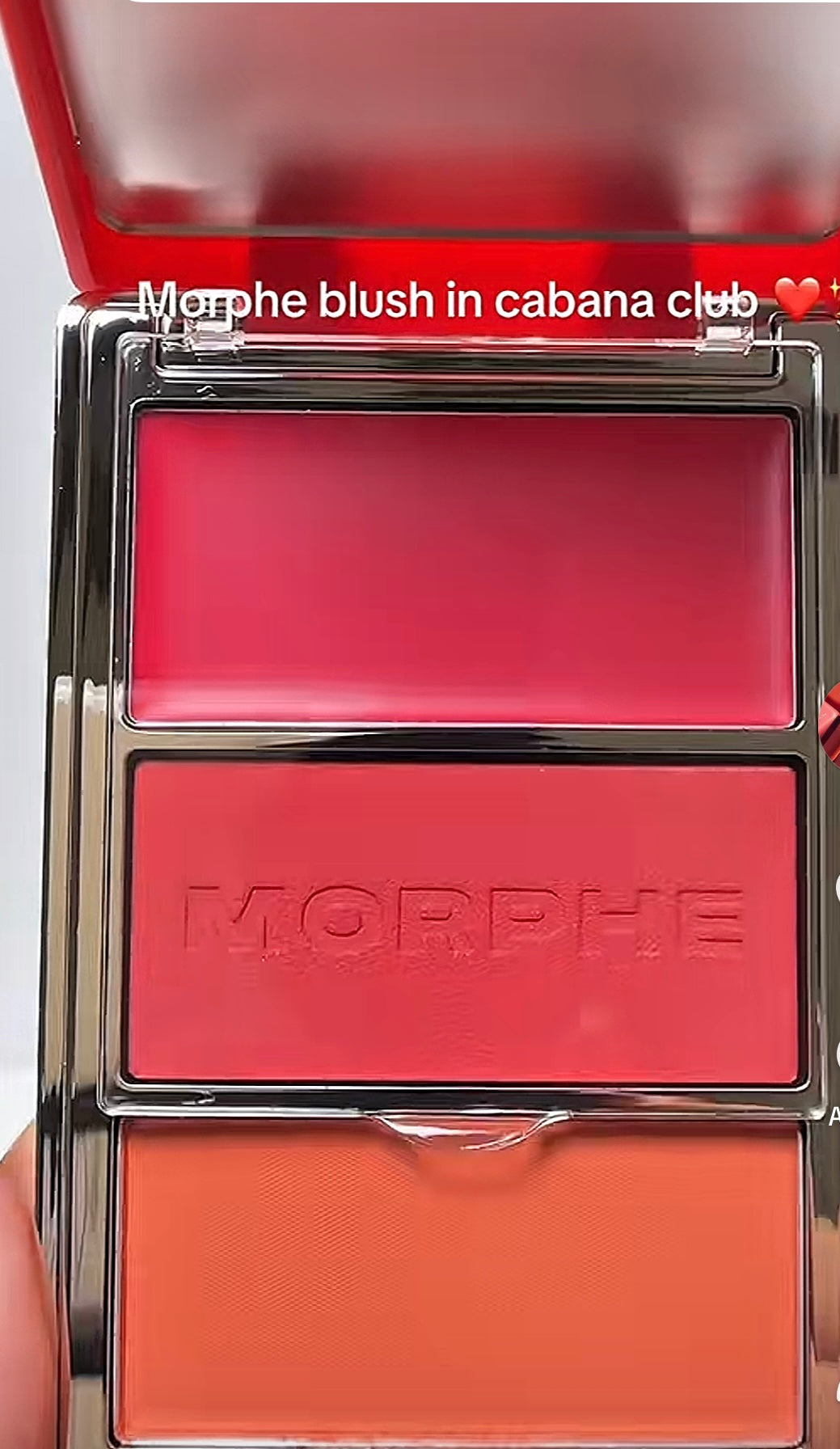 Morphe blush trio