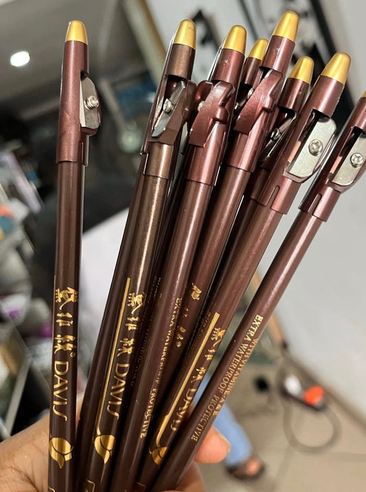 DAVIS COSMETICS WOOD EYE LINER PENCIL