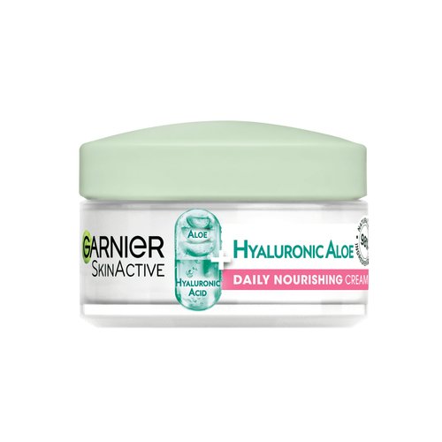 GARNIER HYALURONIC ALOE + DAILY NOURISHING CREAM - DRY AND SENSITIVE