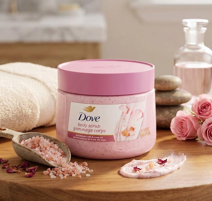 DOVE BODY SCRUB gommage corps