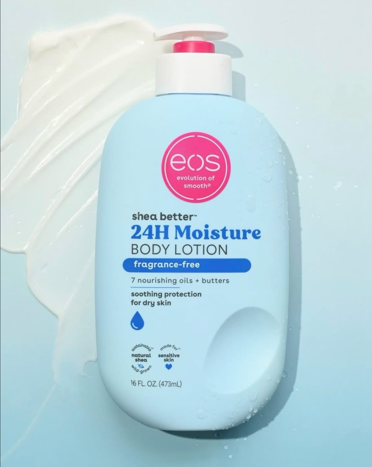 Eos fragrance free lotion